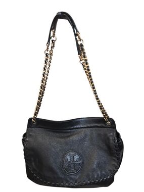 Tory Burch Marion Leather Saddle Bag